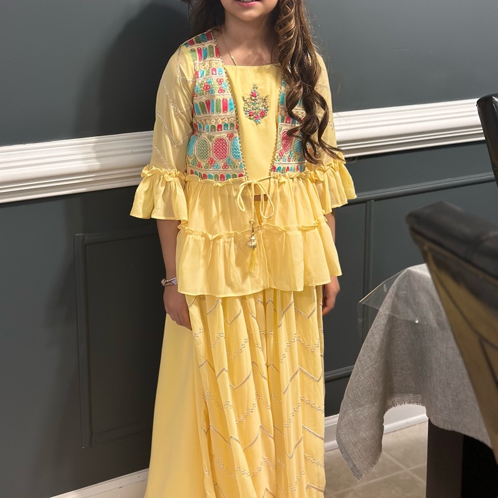 Three piece Indian outfit